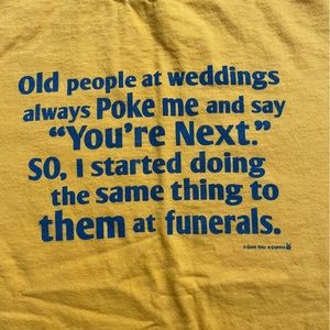 COPY - ⏫ “You’re Next” Yellow T-shirt